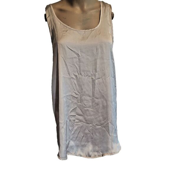 Vintage Argentinian 100% Silk "Young Lovely Things" Mod Mini Dress Sz M - Picture 1 of 3
